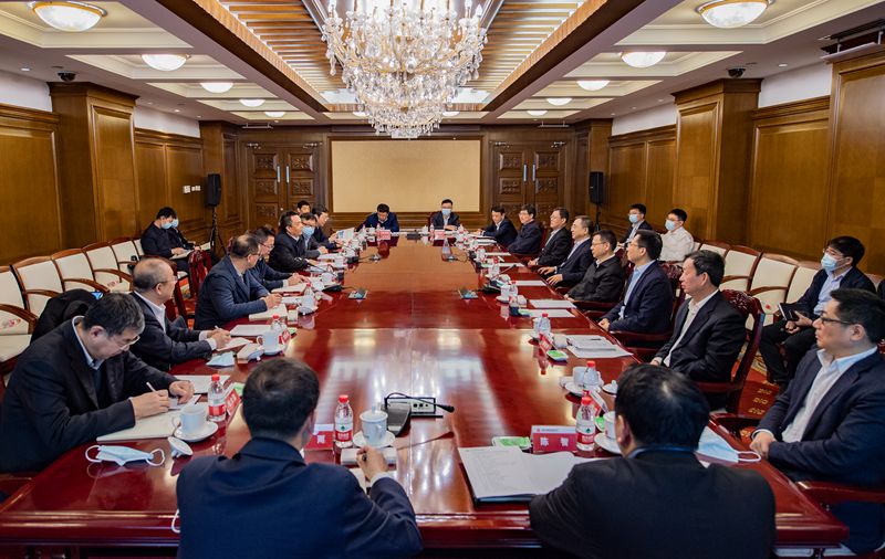 鄒磊、寇偉會見哈電集團(tuán)董事長曹志安、總經(jīng)理吳偉章