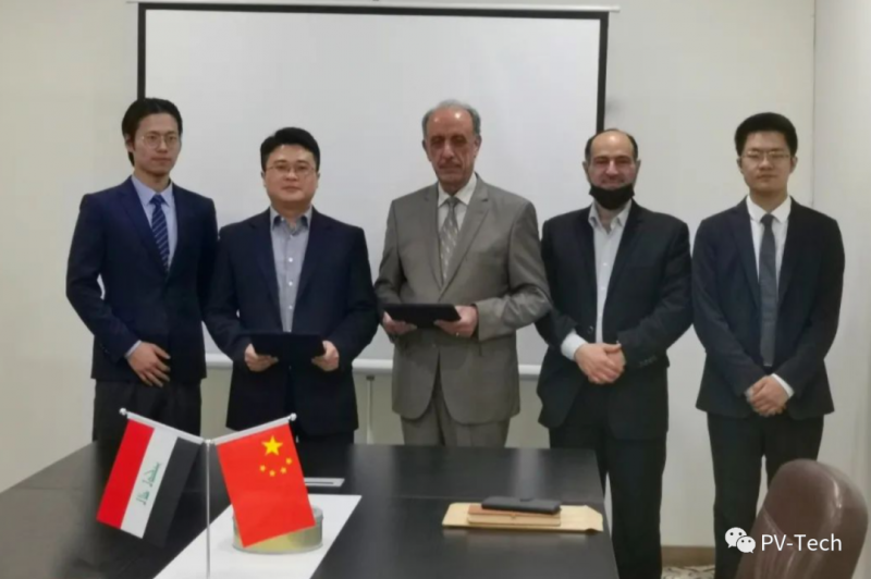 中國能建與伊拉克、越南簽署355MW光伏項目