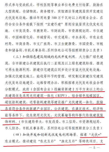 蘇州：國(guó)企廠房100%安裝分布式光伏！