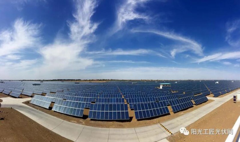 面積接近一個新加坡！青海塔拉灘光伏電站照亮“陽光之路”