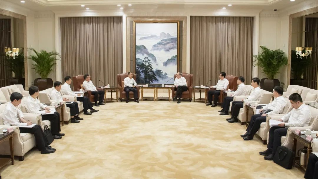 鄒磊、劉明勝拜會福建省委書記尹力、省長趙龍