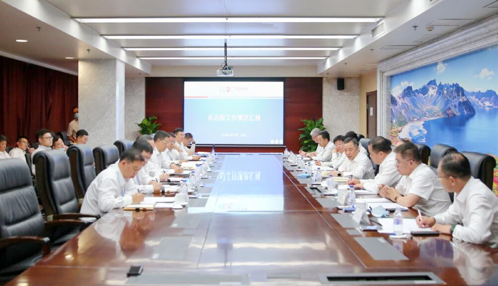中國能建黨委書記、董事長宋海良赴東北電力設(shè)計(jì)院調(diào)研