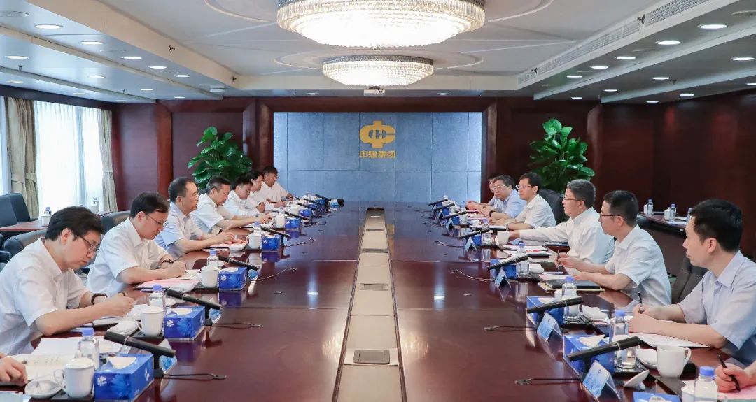 鄒磊、劉明勝拜會(huì)中煤集團(tuán)黨委書記、董事長(zhǎng)王樹東