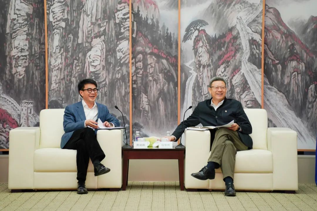 國家電投黨組書記、董事長錢智民會見申能集團(tuán)黨委書記、董事長黃迪南
