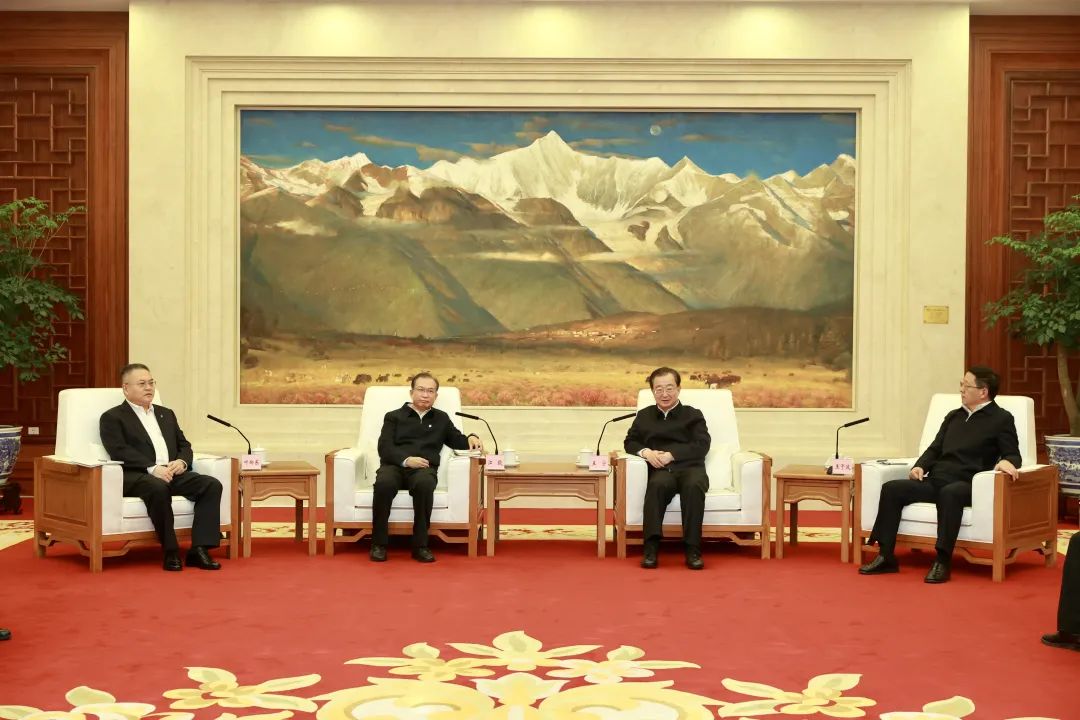 華電集團(tuán)董事長(zhǎng)江毅、總經(jīng)理葉向東拜會(huì)云南省委書記王寧、省長(zhǎng)王予波