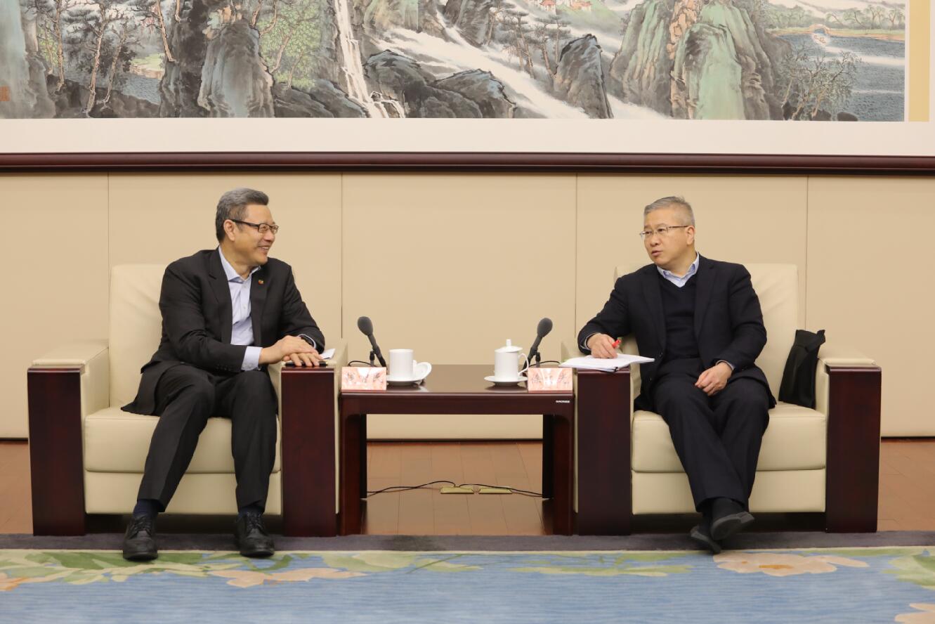 國家電投黨組書記、董事長錢智民拜會浙江省委常委、常務(wù)副省長徐文光