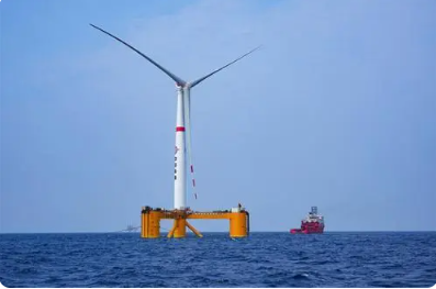 青島制造！我國首座深遠(yuǎn)海浮式風(fēng)電平臺“海油觀瀾號”完成海上安裝