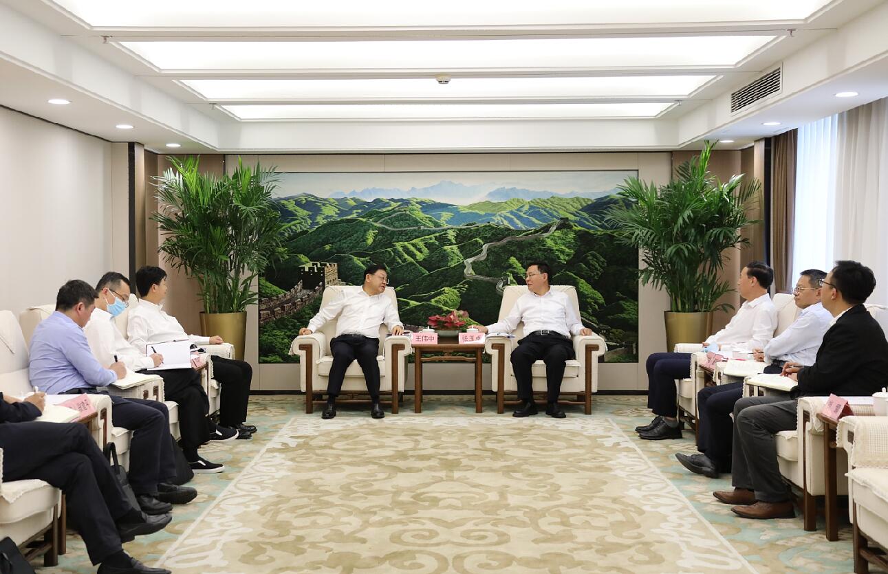 國資委黨委書記、主任張玉卓會見廣東省政府主要負責同志
