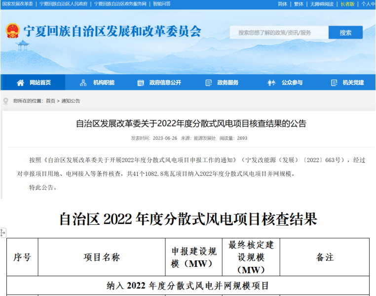 水發(fā)興業(yè)水發(fā)綠能喜獲寧夏42MW分散式風電項目并網指標