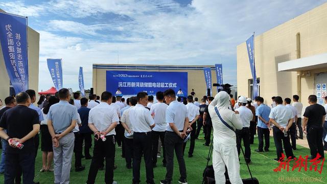 總用時不到90天，一座儲能電站在新灣鎮(zhèn)拔地而起