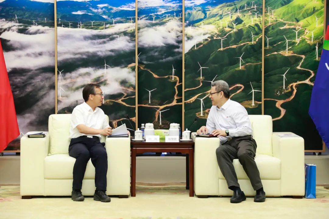 國家電投黨組書記、董事長錢智民會見河北省滄州市市長向輝