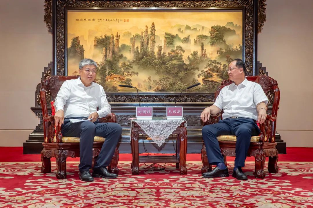 國家能源集團(tuán)黨組書記、董事長劉國躍拜會(huì)湖南省委副書記、省長毛偉明