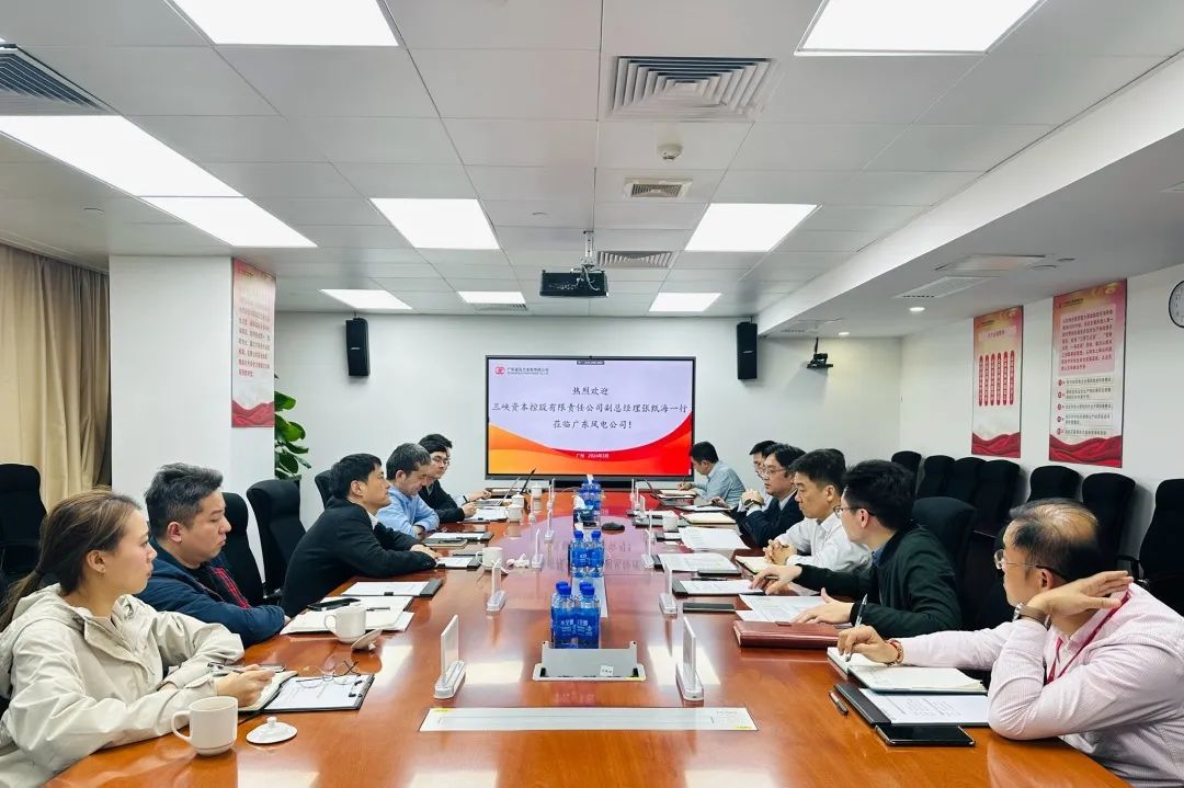三峽資本與廣東風(fēng)電、深圳能源座談