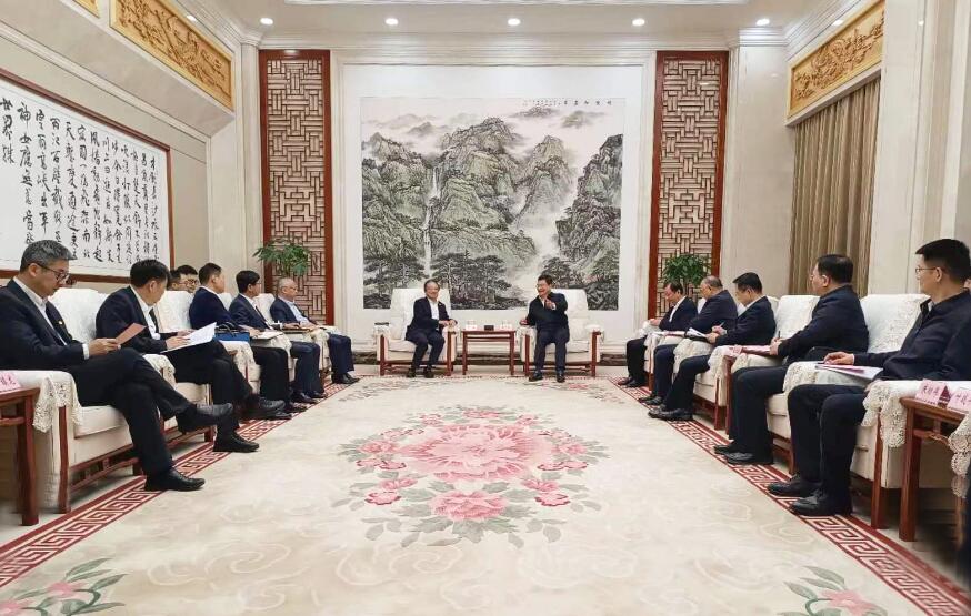 吳云拜會(huì)湖北省政府副省長(zhǎng)、黨組成員盛閱春