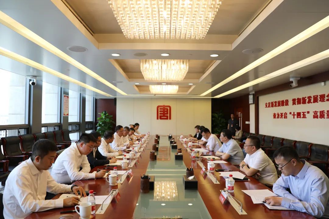 中建一局黨委書(shū)記、董事長(zhǎng)吳愛(ài)國(guó)拜會(huì)大唐國(guó)際黨委書(shū)記、董事長(zhǎng)王順啟