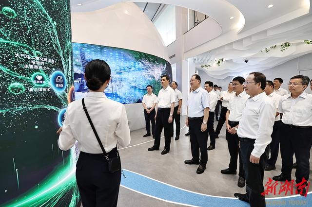湖南省委副書記、省長毛偉明調(diào)研新型電力系統(tǒng)建設(shè)情況