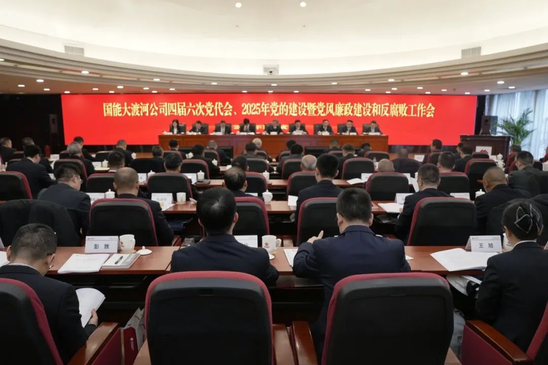 國能大渡河公司召開四屆第六次黨代會、2025年黨的建設(shè)暨黨風(fēng)廉政建設(shè)和反腐敗工作會