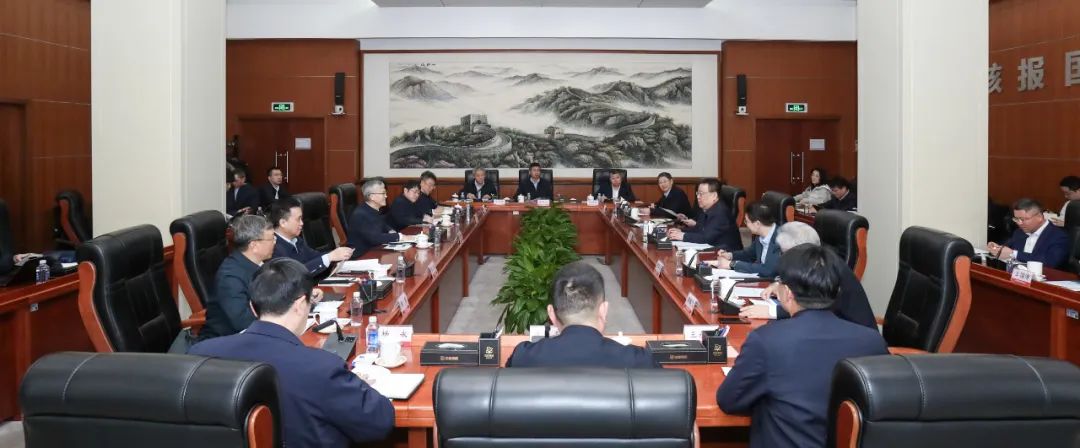 中核集團(tuán)會(huì)見(jiàn)東方電氣集團(tuán)總經(jīng)理、黨組副書(shū)記張彥軍一行